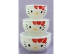 Kitty猫（旗红）密封碗 Ceramic Lunch Box