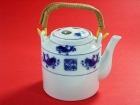 橋梁壺(新藍魚) Tea Pot Handled